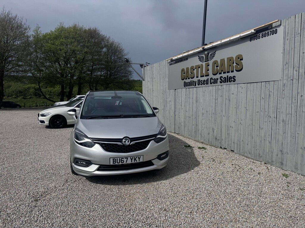 Vauxhall Zafira Tourer Cdti Elite Nav BU67YKY Silver #2