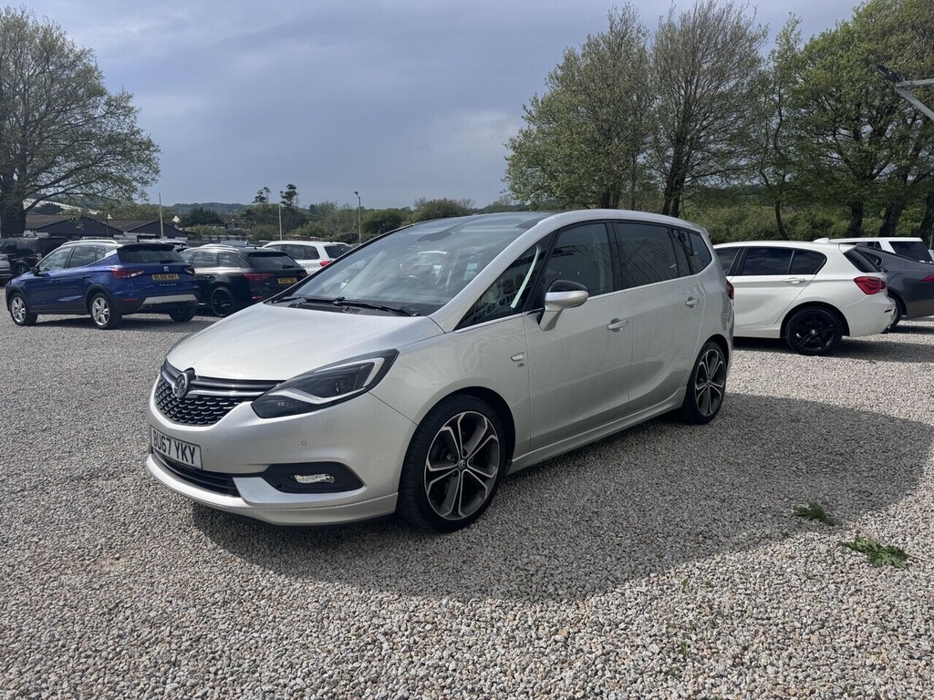 Vauxhall Zafira Tourer Cdti Elite Nav BU67YKY Silver #5