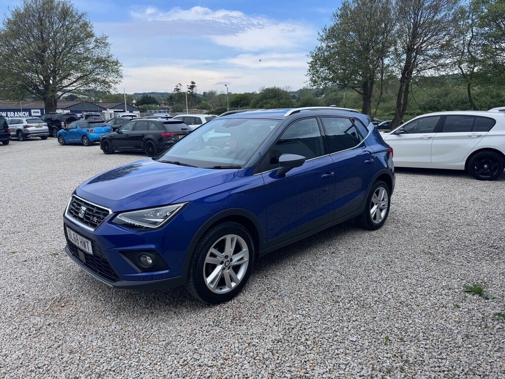 Seat Arona Tsi Fr BL68HWT Blue #5