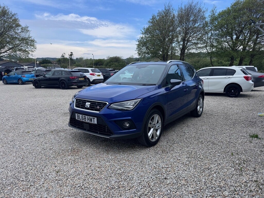 Seat Arona Tsi Fr BL68HWT Blue #4