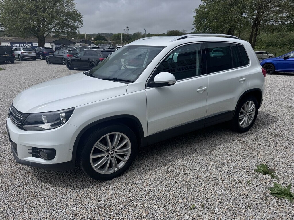 Volkswagen Tiguan Tdi Bluemotion Tech Match Edition RF65UNR White #5