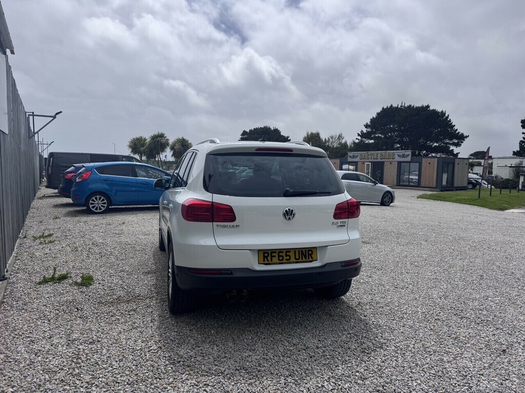 Volkswagen Tiguan Tdi Bluemotion Tech Match Edition RF65UNR White #6