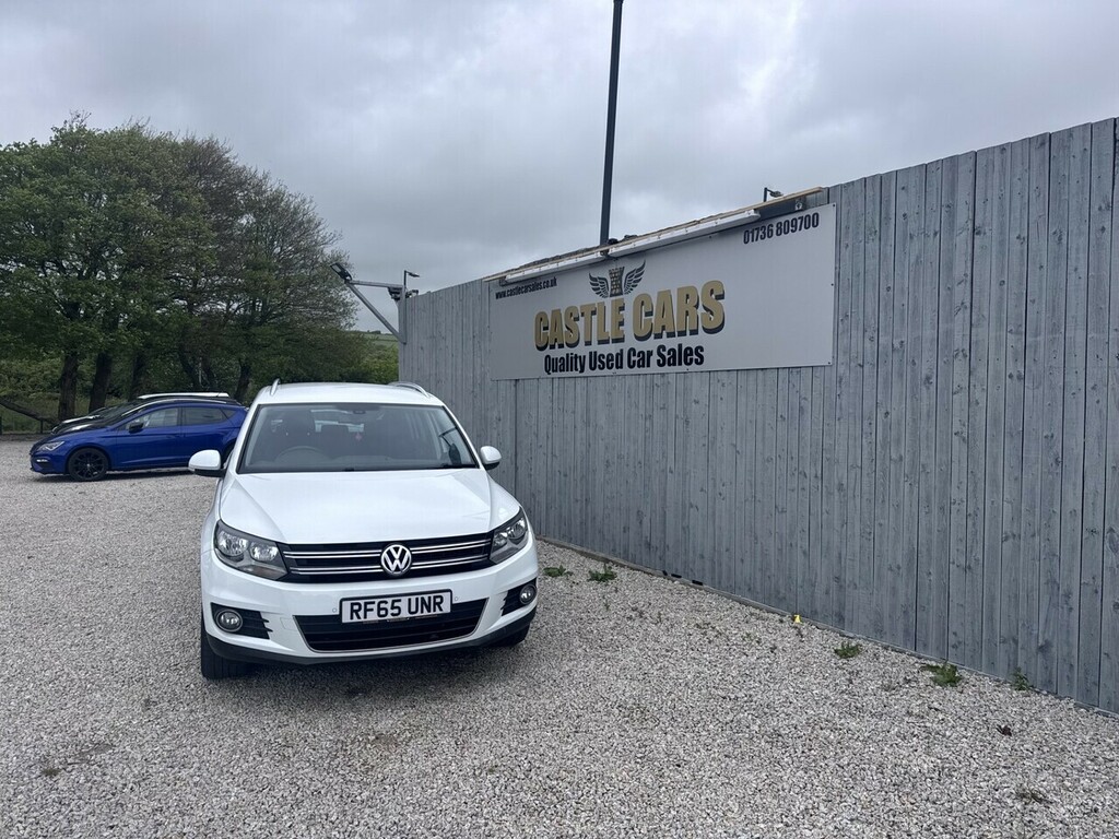 Volkswagen Tiguan Tdi Bluemotion Tech Match Edition RF65UNR White #2