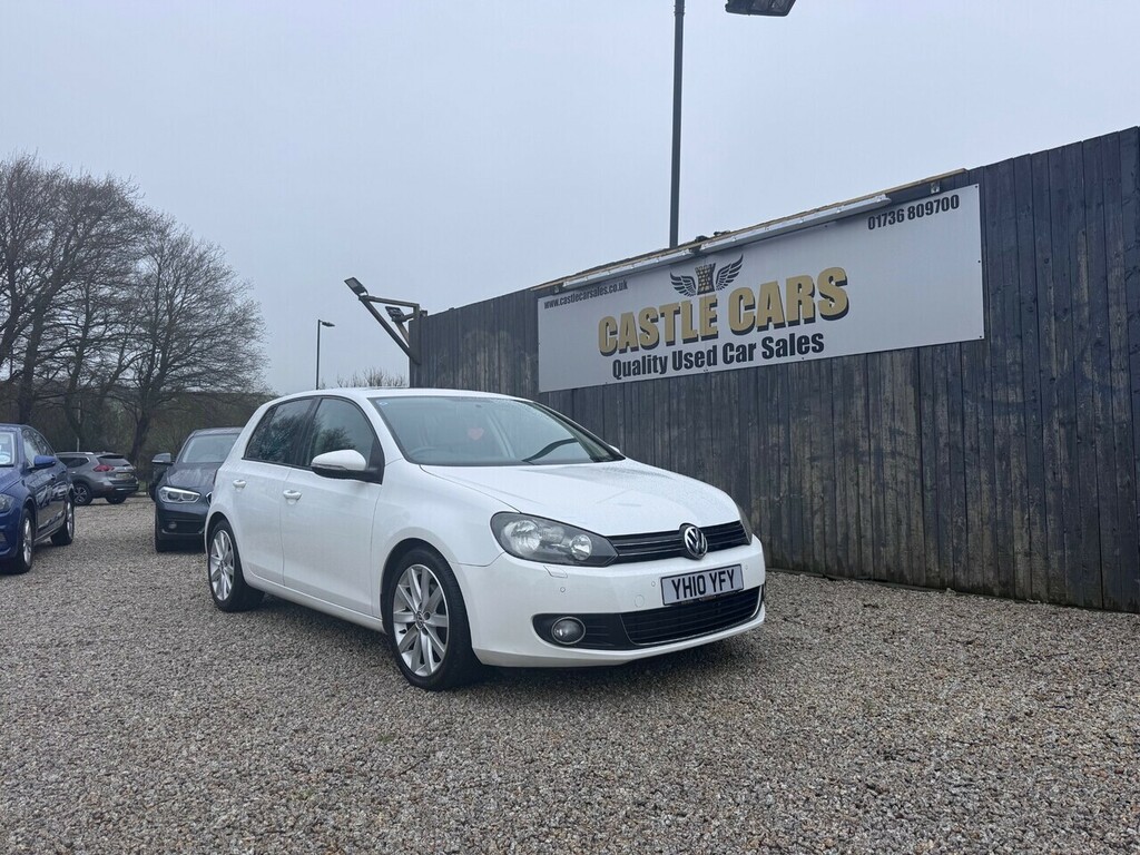 Volkswagen Golf Tdi Gt White #2
