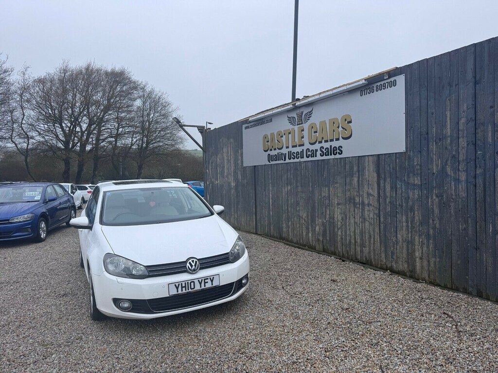 Volkswagen Golf Tdi Gt White #4