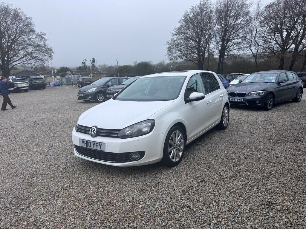 Volkswagen Golf Tdi Gt White #6