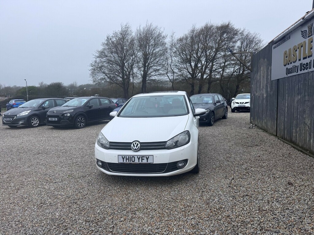 Volkswagen Golf Tdi Gt White #5