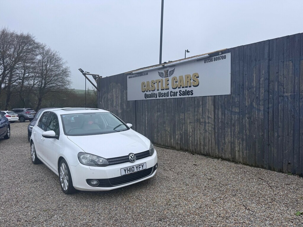 Volkswagen Golf Tdi Gt White #3