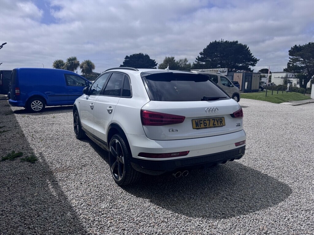 Audi Q3 Tdi Black Edition WF67ZYR White #6