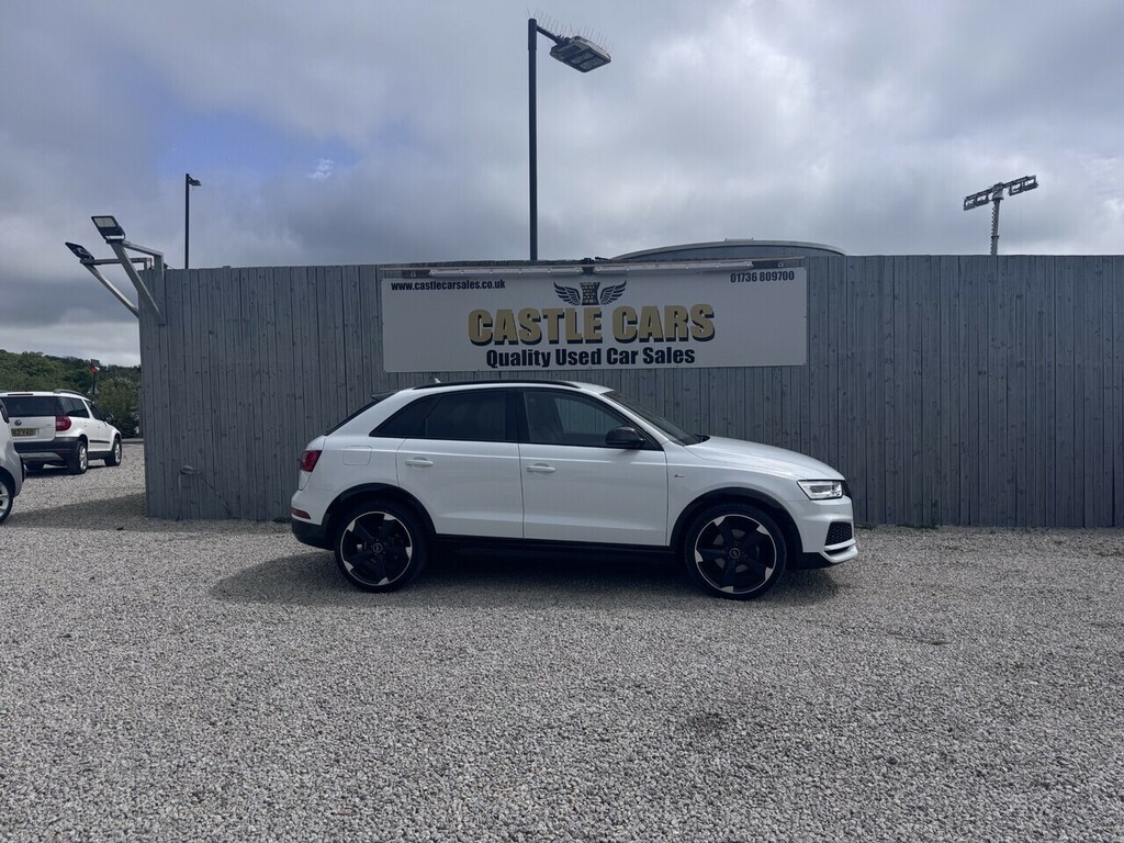 Audi Q3 Tdi Black Edition WF67ZYR White #2