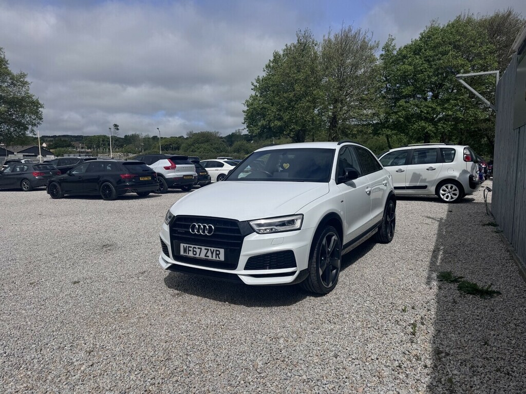 Audi Q3 Tdi Black Edition WF67ZYR White #4
