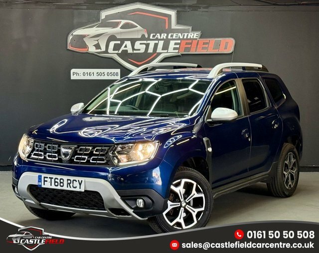 Dacia Duster 2019 1.6 Prestige Sce 115 Bhp FT68RCY Blue #3