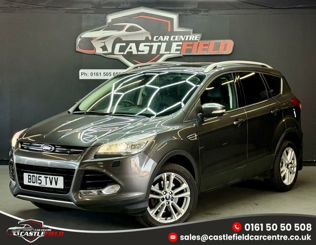 Ford Kuga 2015 2.0 Tdci Titanium X Sport Suv Manu BD15TVV Silver #3