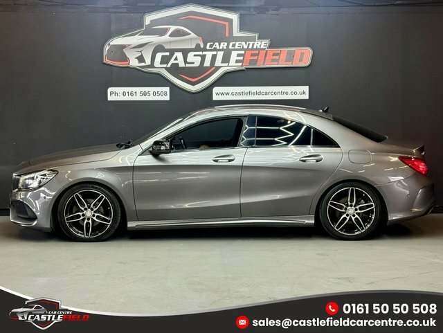 Mercedes-Benz CLA Class 2016 1.6 Cla180 Amg Line Coupe E Grey #5