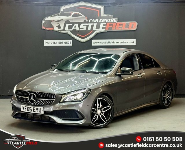 Mercedes-Benz CLA Class 2016 1.6 Cla180 Amg Line Coupe E Grey #3