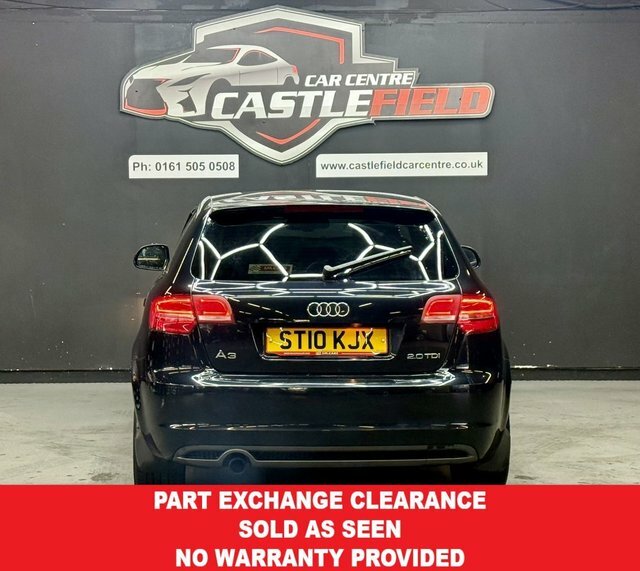 Audi A3 2010 2.0 Tdi Black Edition Sportback Ma Black #5