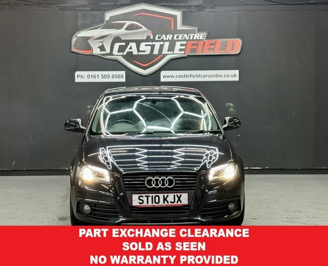 Audi A3 2010 2.0 Tdi Black Edition Sportback Ma Black