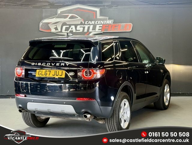 Land Rover Discovery Sport 2017 2.0 Ed4 Hse Suv Euro 6 Ss GL67JUJ Black #6