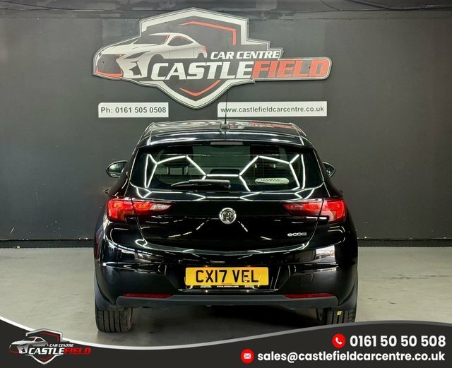 Vauxhall Astra 2017 1.0I Turbo Ecoflex Sri Hatchback M CX17VEL Black #6