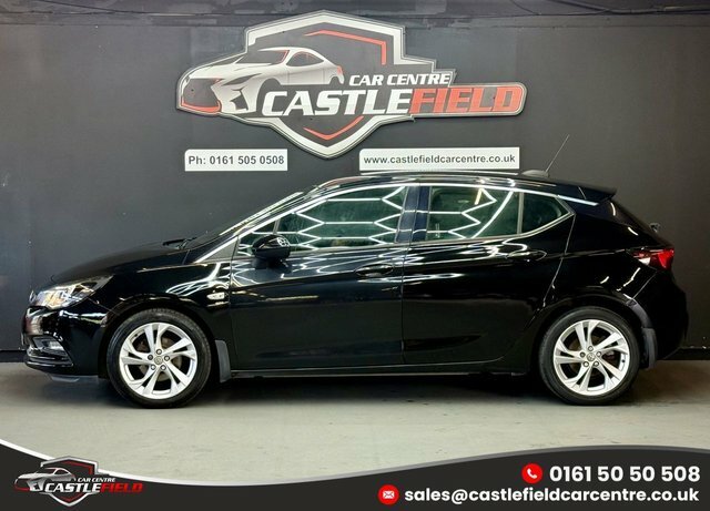 Vauxhall Astra 2017 1.0I Turbo Ecoflex Sri Hatchback M CX17VEL Black #4