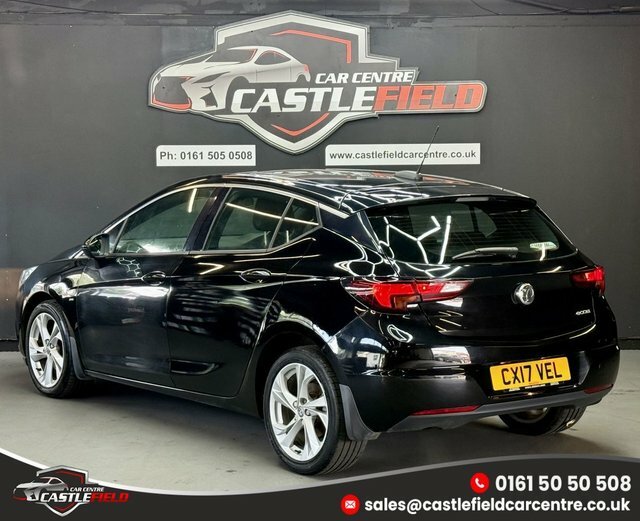 Vauxhall Astra 2017 1.0I Turbo Ecoflex Sri Hatchback M CX17VEL Black #5