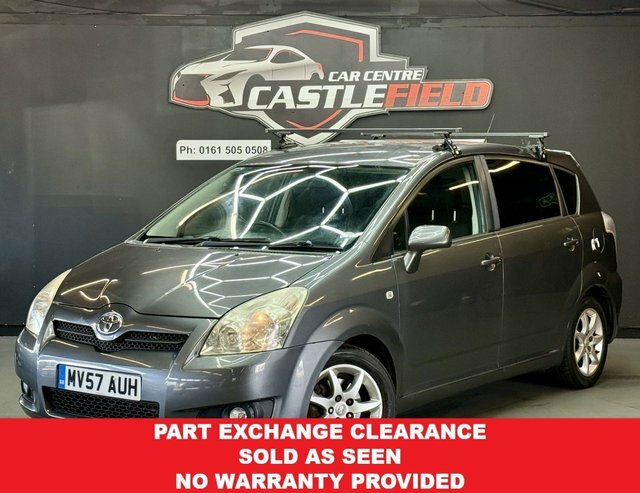 Toyota Corolla Verso 2007 1.8 Vvt-i Sr Mpv 184 Gkm, Grey #3