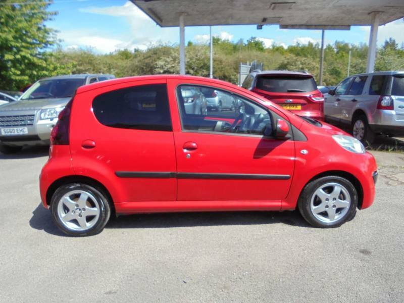 Peugeot 107 1.0 Allure - 2013 63 BD63ZFK Red #5