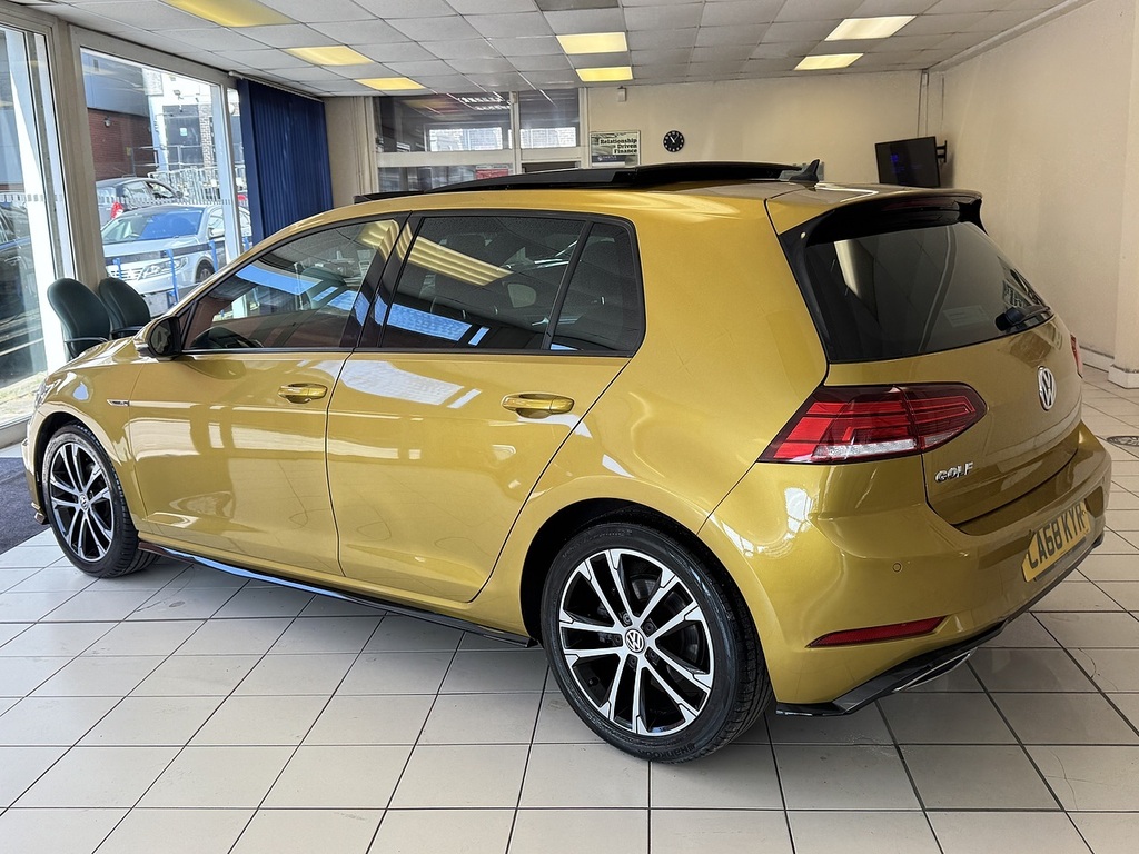 Volkswagen Golf Tsi Evo R-line U6286 Ulez Yellow #5