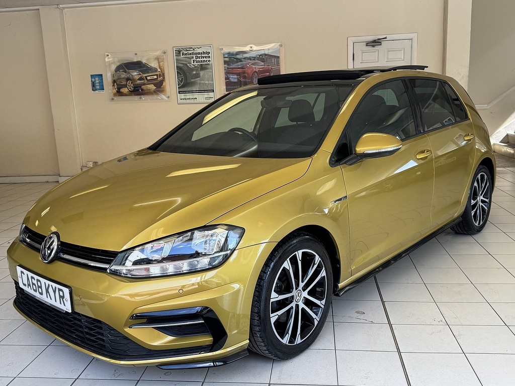 Volkswagen Golf Tsi Evo R-line U6286 Ulez Yellow #4