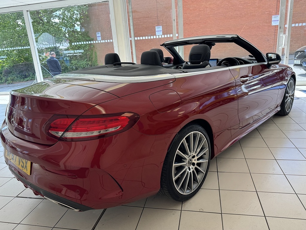 Mercedes-Benz C Class C300 Amg Line U6426 Ulez Red