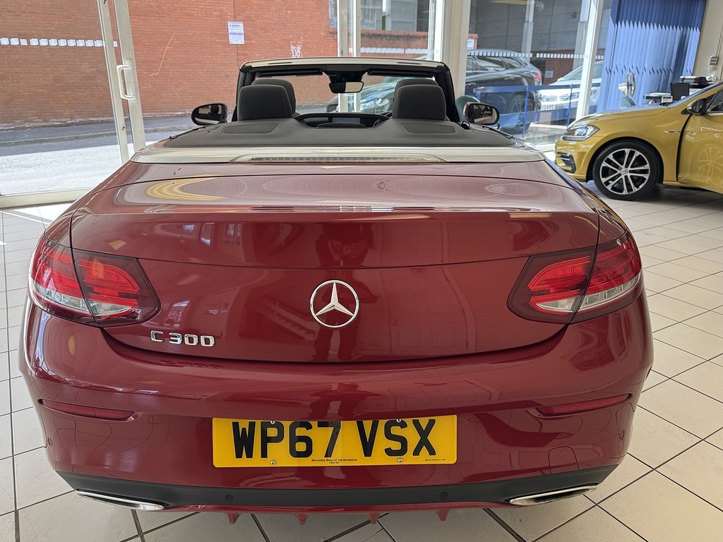 Mercedes-Benz C Class C300 Amg Line U6426 Ulez WP67VSX Red #4