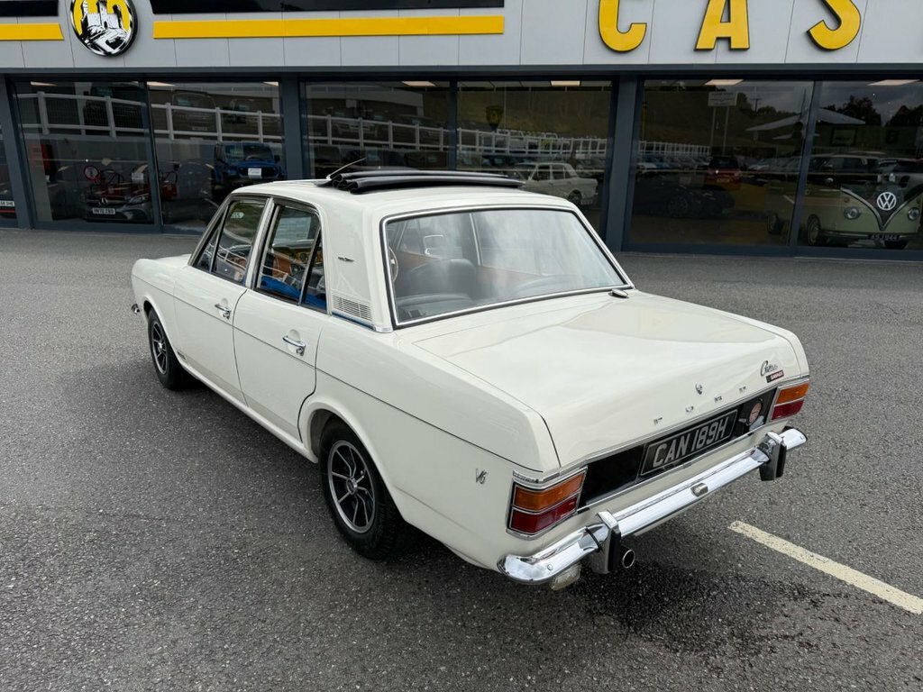 Ford Cortina Saloon White #4