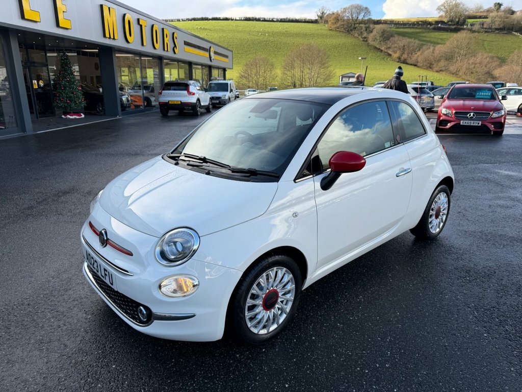 Fiat 500 1L Red AO23LFU White #3