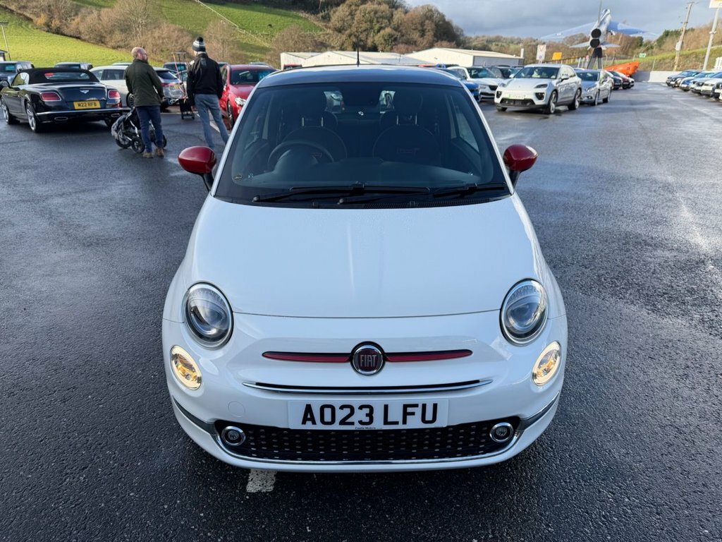 Fiat 500 1L Red AO23LFU White #2