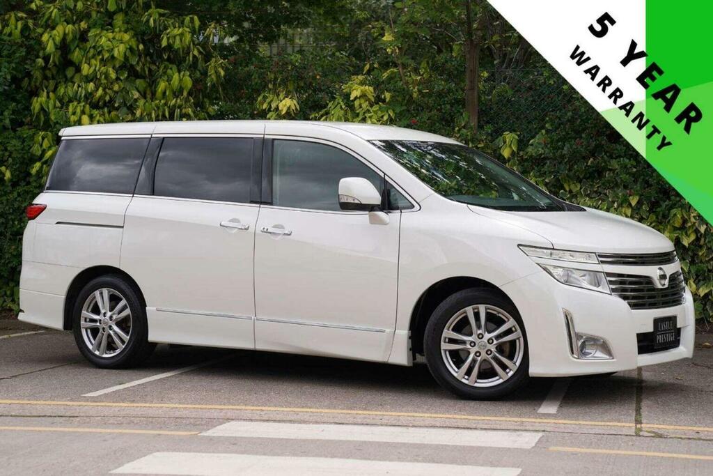 Nissan Elgrand Mpv 2.5 Highway Star 8 Seats 201161 White