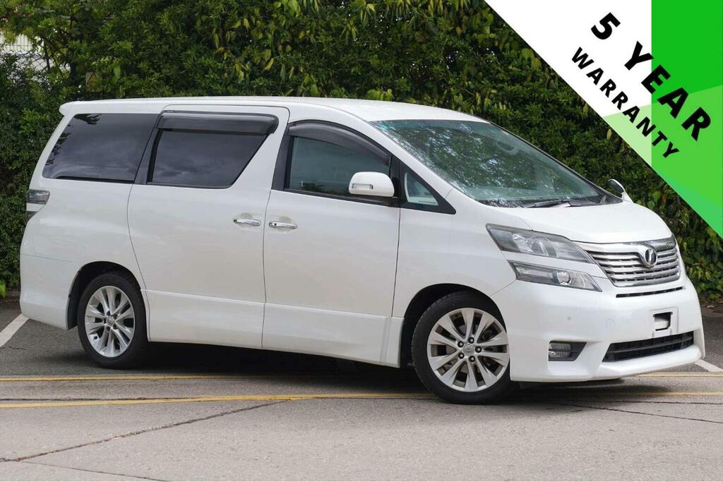 Toyota Vellfire Mpv 2.4 Z Platinum Selection 7 Seats 201010 White