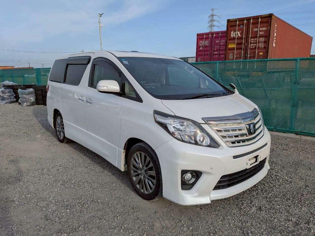 Toyota Alphard Mpv 2.4 S Type Gold 7 Seats 201313 White