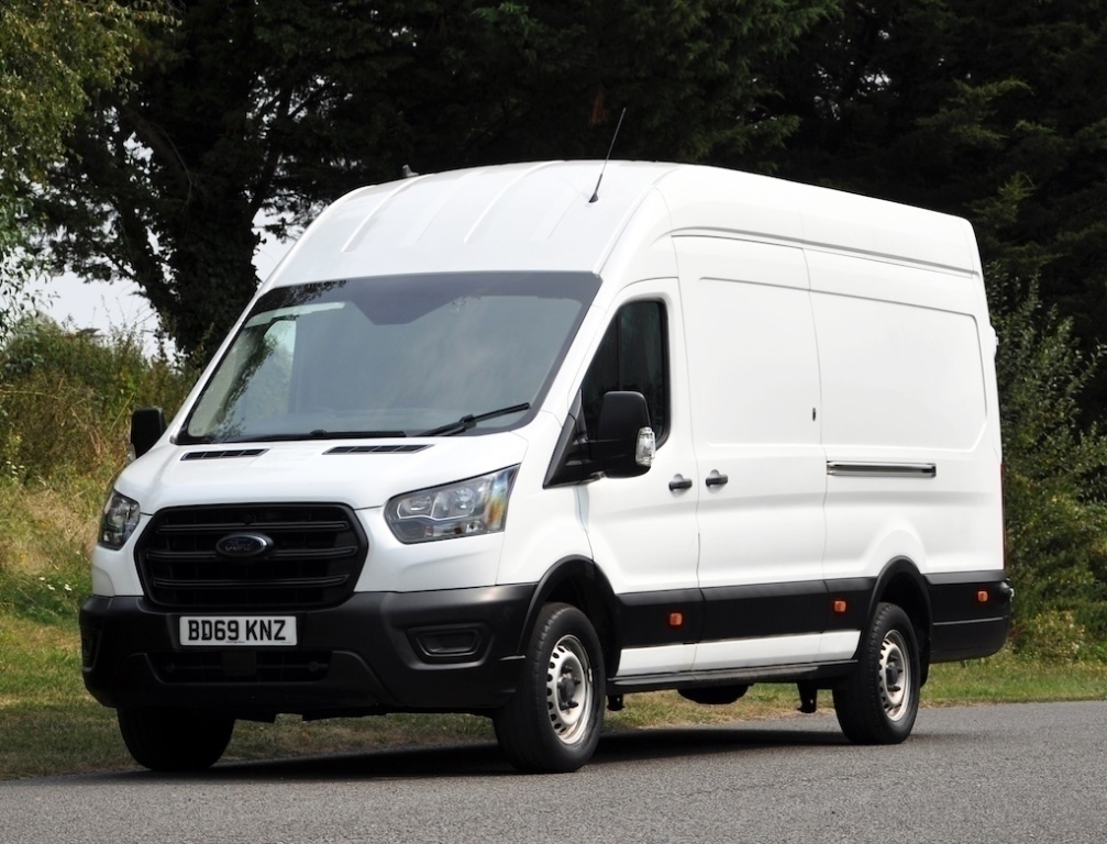 Ford Transit Custom 2.0 Transit 350 Leader Ecoblue Panel Van Dr White