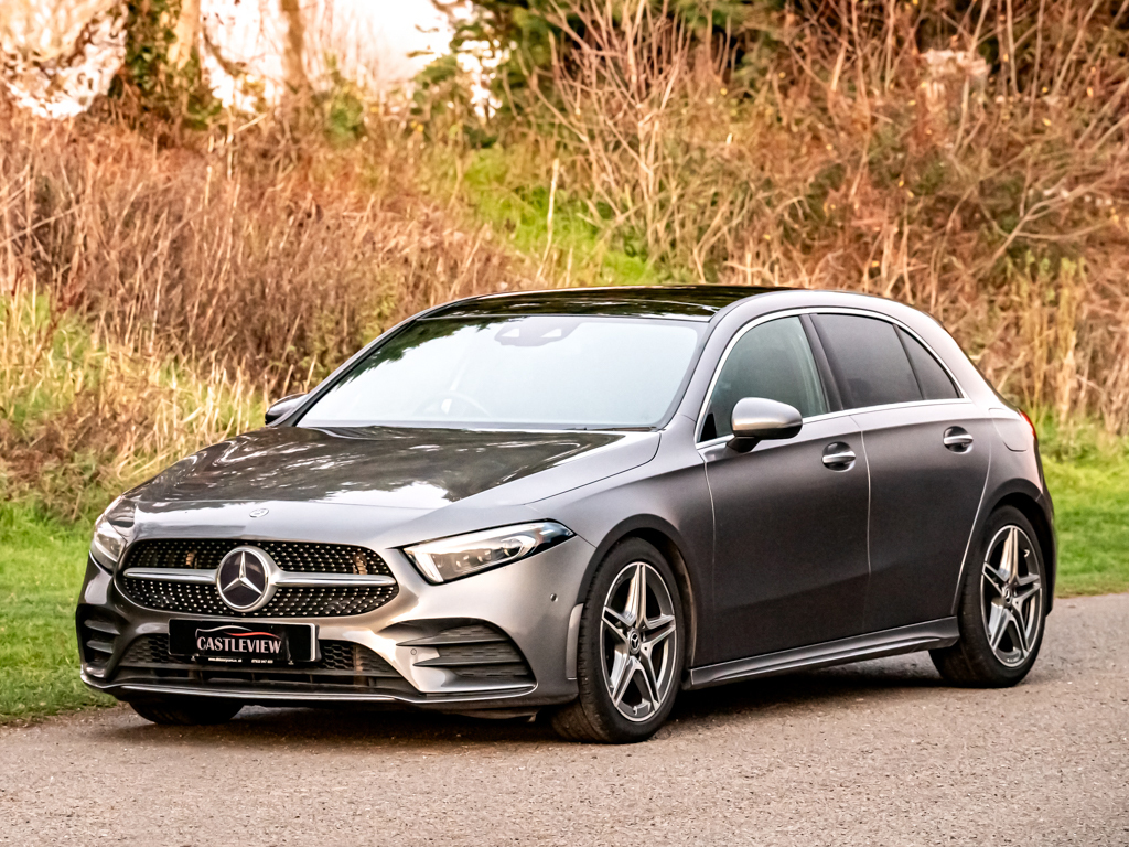 Mercedes-Benz A Class 1.3 A 200 Amg Line Premium Hatchback Pet EK68KSY Grey #6