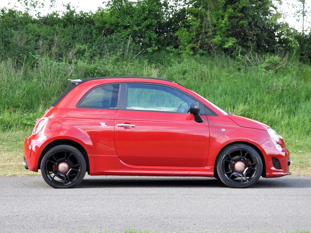 Abarth 500 1.4 500C Convertible VK14OVC Red #6