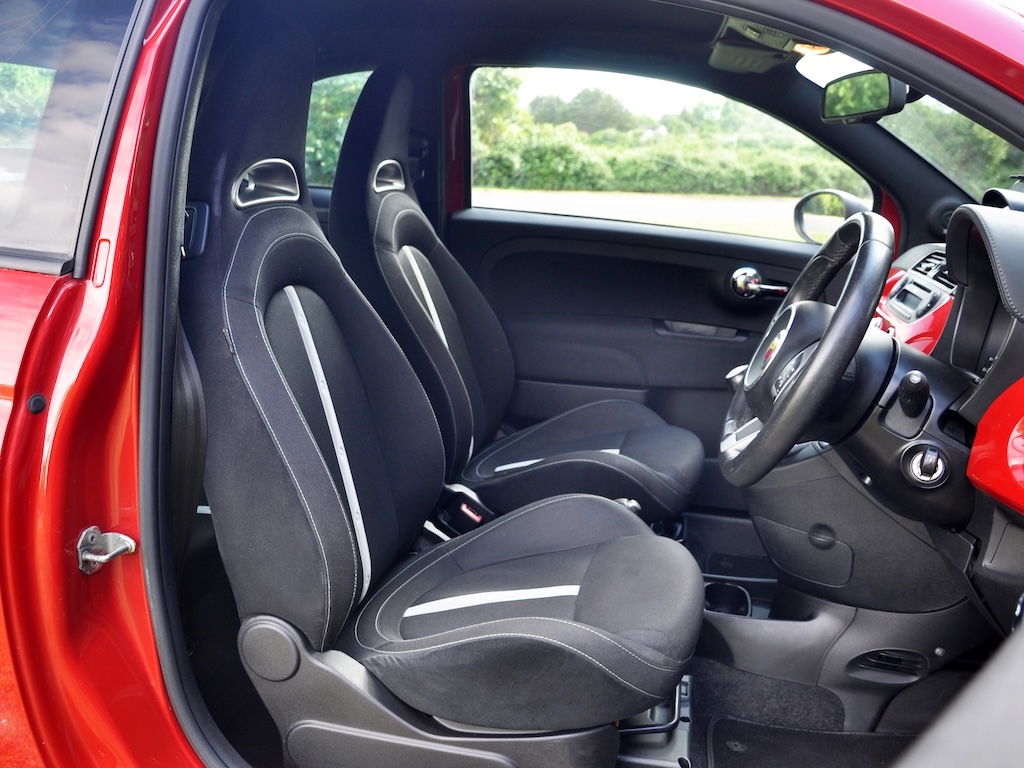 Abarth 500 1.4 500C Convertible VK14OVC Red #3