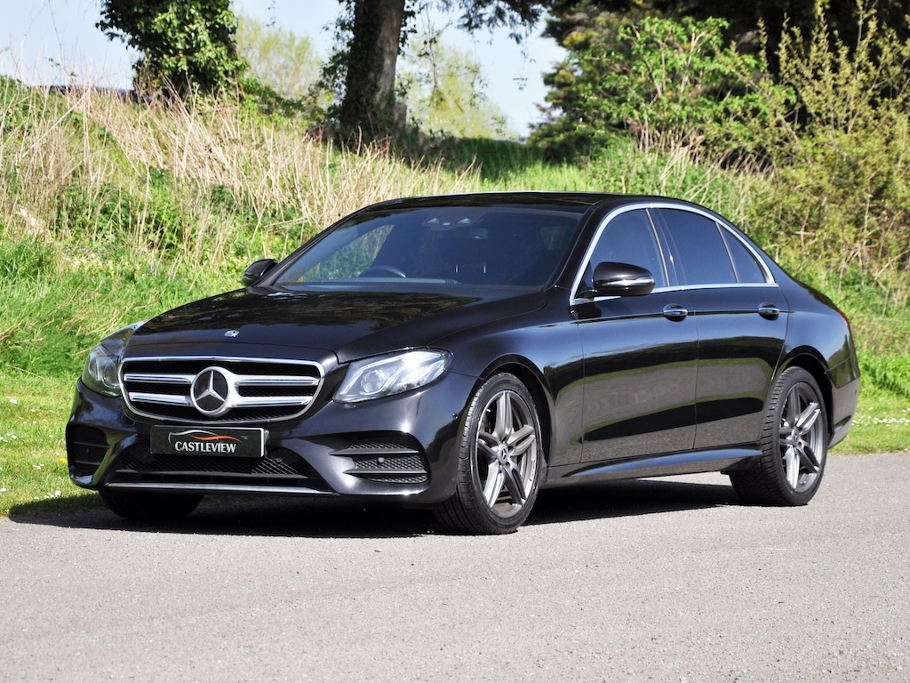Mercedes-Benz E Class 2.0 E 220 D Amg Line Premium Saloon Dies Black