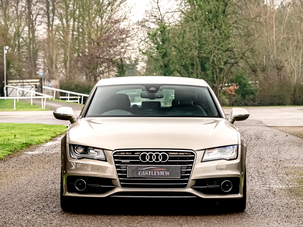Audi A7 3.0 A7 Sportback S Line Tdi Quattro Coupe Beige #5