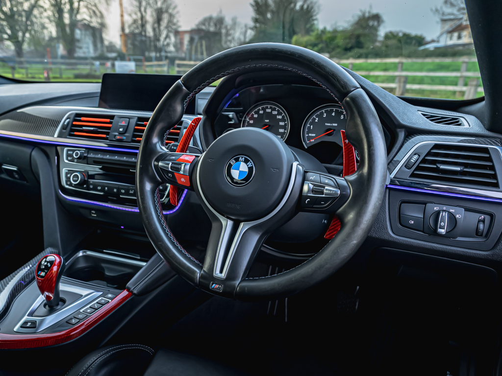 BMW M4 3.0 M4 Coupe EO18HHX Black #2