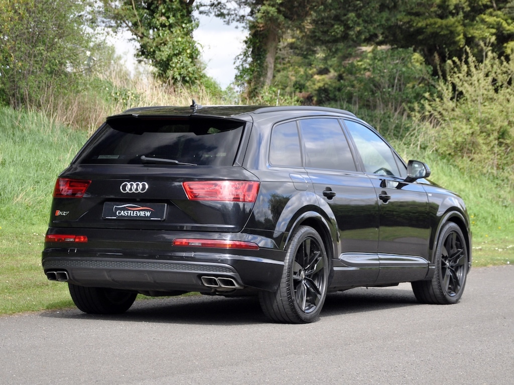 Audi SQ7 4.0 Sq7 Tdi Quattro Suv KR17UHW Black #6