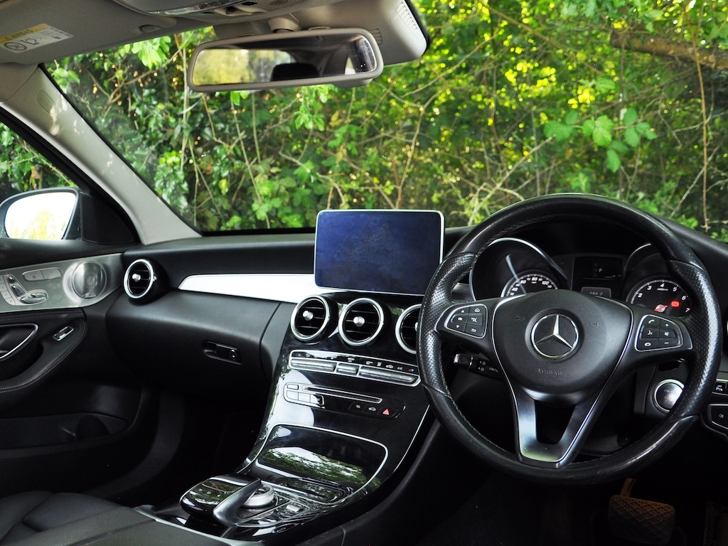 Mercedes-Benz C Class 2.0 C350 Sport Premium E Estate E HN65UHG Black #2