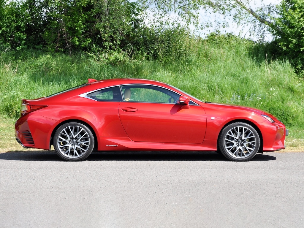 Lexus RC F Sport Cvt Coupe Red #6