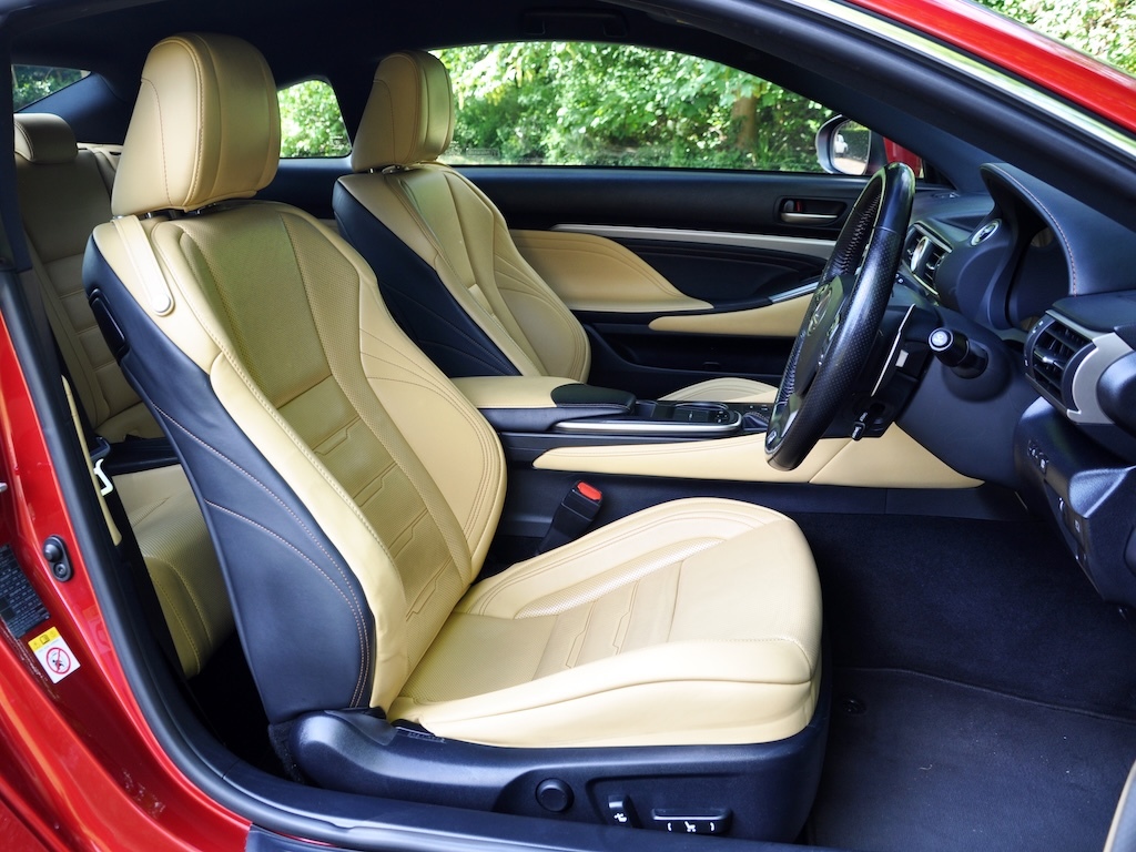 Lexus RC F Sport Cvt Coupe Red #3