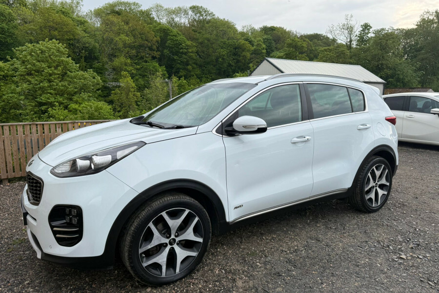 Kia Sportage Suv YX16OUV White #2