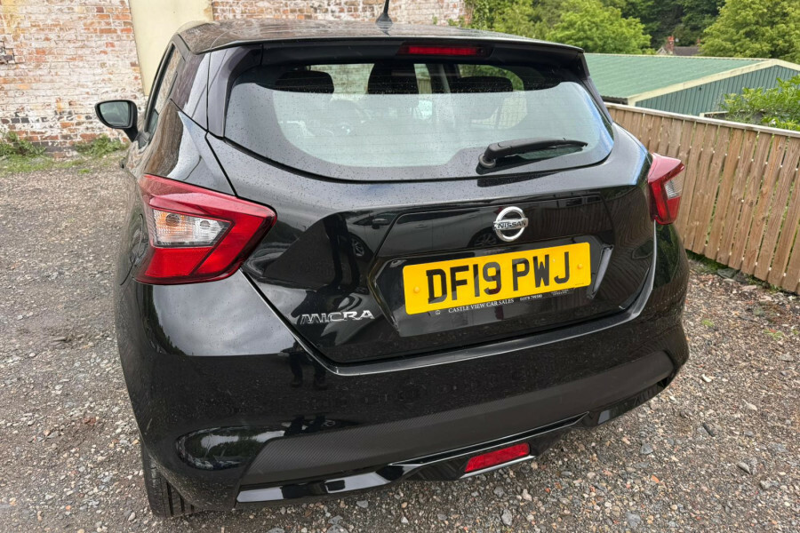Nissan Micra Hatchback DF19PWJ Black #3